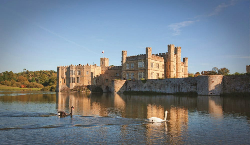 Leeds Castle in Maidstone in Kent