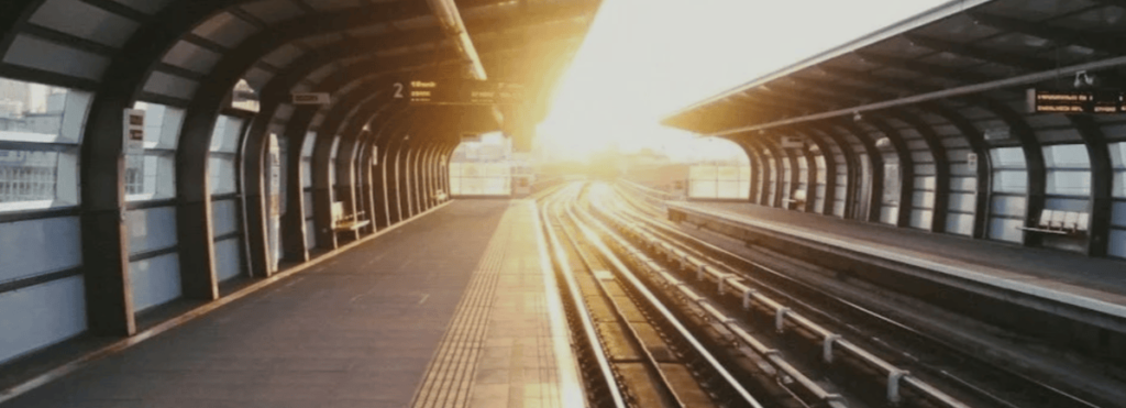 Train platform for Ashford International Train Station for News in Kent