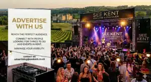 People at a festival for a advert for advertising on seekent.co.uk by Gemini