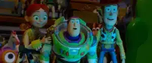 Characters from the new film Toy Story 5