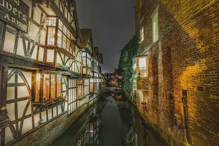 Old Weaver House by the River Stour in Canterbury for Things To Do in Kent